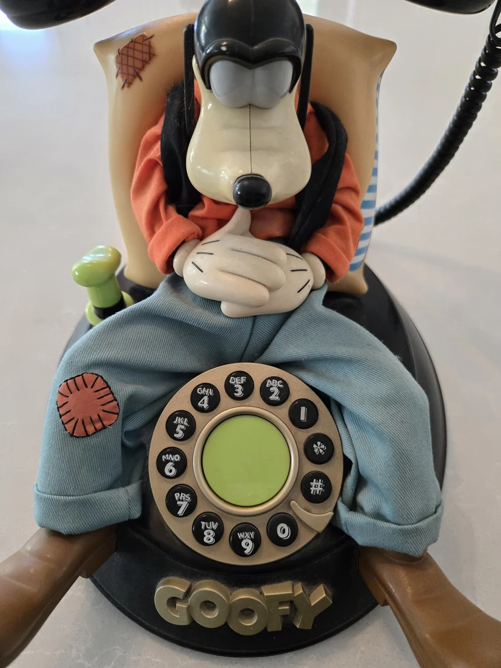 Disney's Goofy Vintage 1998 Rotary Phone